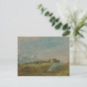 John Constable - Hampstead Heath mit einem Feuer Postkarte (Stehend Vorderseite)