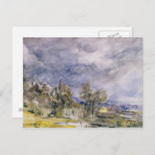 John Constable | Hampstead Heath von nahe Well Wa Postkarte (Vorne/Hinten)