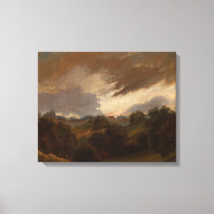 John Constable - Hampstead, Stormy Sky Leinwanddruck