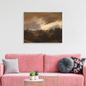 John Constable - Hampstead, Stormy Sky Leinwanddruck (Insitu (Wohnzimmer))
