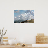 John Constable Harwich The Low Lighthouse Poster (Küche)