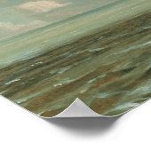 John Constable | Harwich, The Low Lighthouse und B Poster (Ecke)