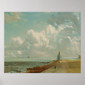 John Constable | Harwich, The Low Lighthouse und B Poster (Vorne)