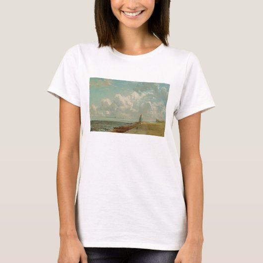 John Constable | Harwich, The Low Lighthouse und B T-Shirt (Vorderseite)