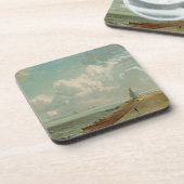 John Constable| Harwich, The Low Lighthouse und B Untersetzer (Linke Seite)