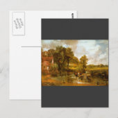 John Constable - Hay Wain Postkarte (Vorne/Hinten)