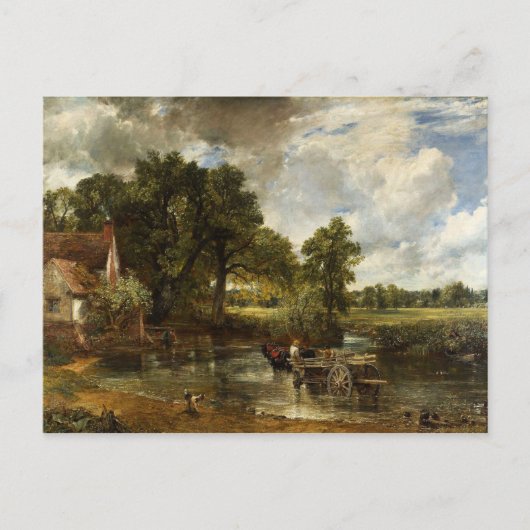 John Constable Hay Wain Postkarte (Vorderseite)