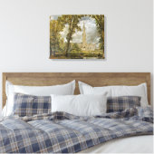 John Constable - Kathedrale aus dem Garten gesehen Leinwanddruck (Insitu (Schlafzimmer))