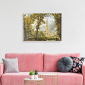 John Constable - Kathedrale aus dem Garten gesehen Leinwanddruck (Insitu (Wohnzimmer))