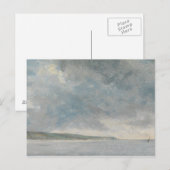 John Constable - Küstenlandschaft mit Klippen Postkarte (Vorne/Hinten)
