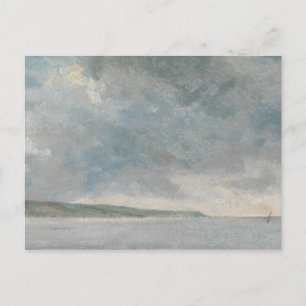 John Constable - Küstenlandschaft mit Klippen Postkarte
