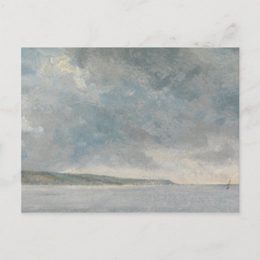 John Constable - Küstenlandschaft mit Klippen Postkarte (Vorderseite)