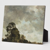 John Constable | Landschaft in Hampstead, Tree und Fotoplatte (Seite)