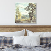 John Constable | Landschaft mit Bäumen und Afghani Leinwanddruck (Insitu (Schlafzimmer))