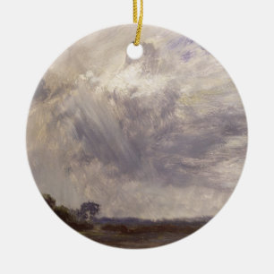 John Constable Landschaft mit Gray Windy Sky, c. Keramikornament