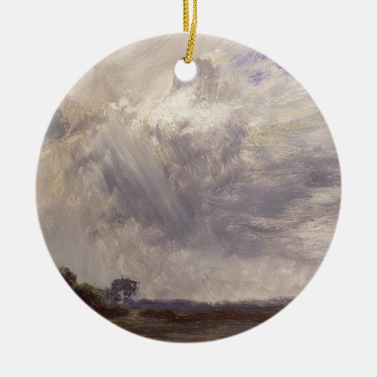 John Constable| Landschaft mit Gray Windy Sky, c. Keramikornament (Vorne)