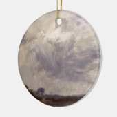 John Constable| Landschaft mit Gray Windy Sky, c. Keramikornament (Links)