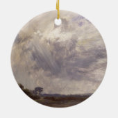 John Constable| Landschaft mit Gray Windy Sky, c. Keramikornament (Hinten)