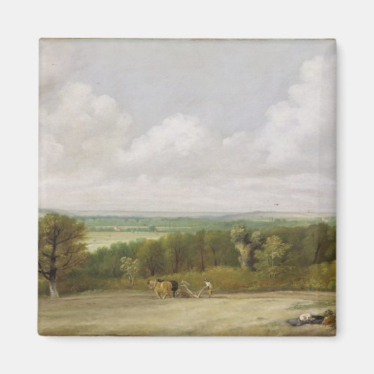 John Constable | Landschaft: Pflügen im Suf Magnet (Vorne)