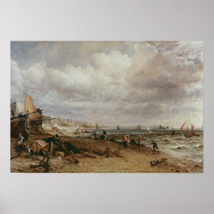 John Constable Meeresparade und alter Kettenpfei Poster