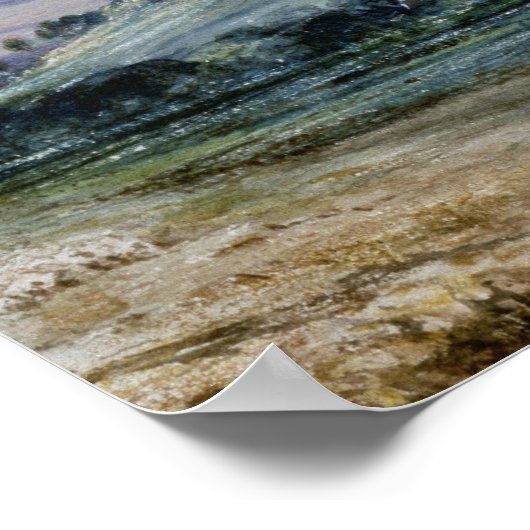 John Constable | Old Sarum Poster (Ecke)