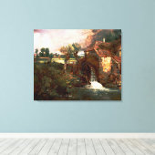 John Constable - Parham Mill (modifiziert) Leinwanddruck (Insitu (Holzboden))