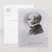 John Constable Postkarte (Vorne/Hinten)