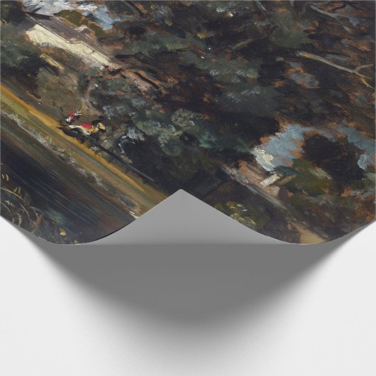 John Constable Salisbury Cathedral and Leadenhall Geschenkpapier (Ecke)