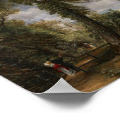 John Constable - Salisbury Cathedral Poster (Ecke)