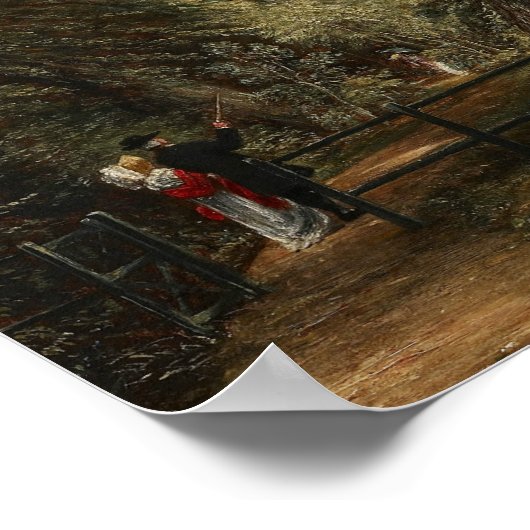 John Constable - Salisbury Cathedral Poster (Ecke)