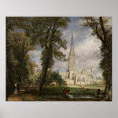 John Constable - Salisbury Cathedral Poster (Vorne)