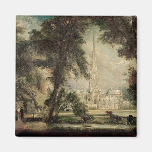 John Constable | Salisbury Kathedrale aus dem Bisc Magnet (Vorne)