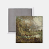 John Constable | Salisbury Kathedrale aus der Stra Magnet (Vorderseite/Rückseite)
