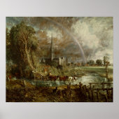 John Constable | Salisbury Kathedrale aus der Stra Poster (Vorne)