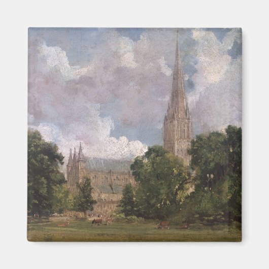 John Constable | Salisbury Kathedrale vom Auslauf Magnet (Vorne)