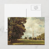 John Constable | Salisbury Kathedrale von Lower Ma Postkarte (Vorne/Hinten)