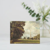 John Constable | Salisbury Kathedrale von Lower Ma Postkarte (Stehend Vorderseite)