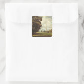 John Constable | Salisbury Kathedrale von Lower Ma Quadratischer Aufkleber (Tasche)
