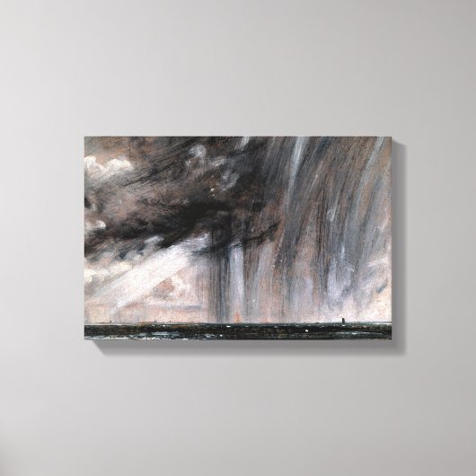 John Constable - Seascape Study with Rain Cloud Leinwanddruck (Vorderseite)