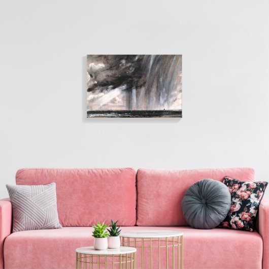 John Constable - Seascape Study with Rain Cloud Leinwanddruck (Insitu (Wohnzimmer))