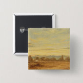 John Constable | Sommer - Abend Landschaft (Öl Button (Vorne & Hinten)