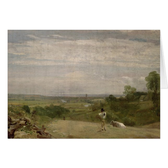 John Constable | Sommermorgens: Dedham aus Langh (Vorderseite (Horizontal))