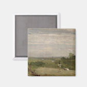 John Constable | Sommermorgens: Dedham aus Langh Magnet (Vorderseite/Rückseite)