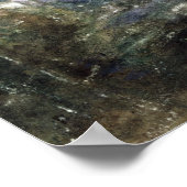 John Constable Stoke Poges Church Poster (Ecke)