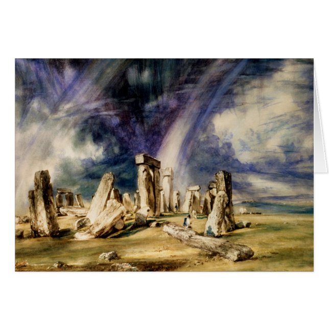 John Constable - Stonehenge (Vorderseite (Horizontal))