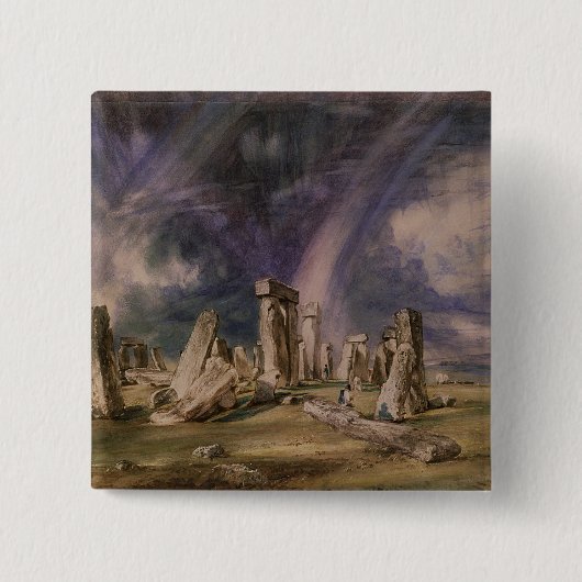 John Constable | Stonehenge, 1835 Button (Vorderseite)