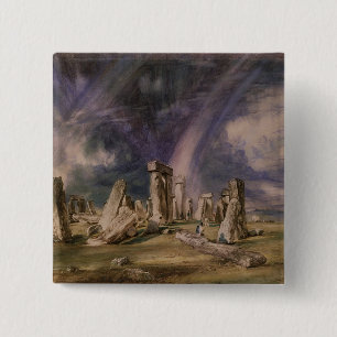 John Constable Stonehenge, 1835 Button