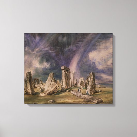 John Constable | Stonehenge, 1835 Leinwanddruck (Vorderseite)