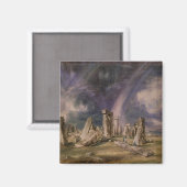 John Constable | Stonehenge, 1835 Magnet (Vorderseite/Rückseite)