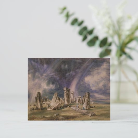 John Constable | Stonehenge, 1835 Postkarte (Stehend Vorderseite)